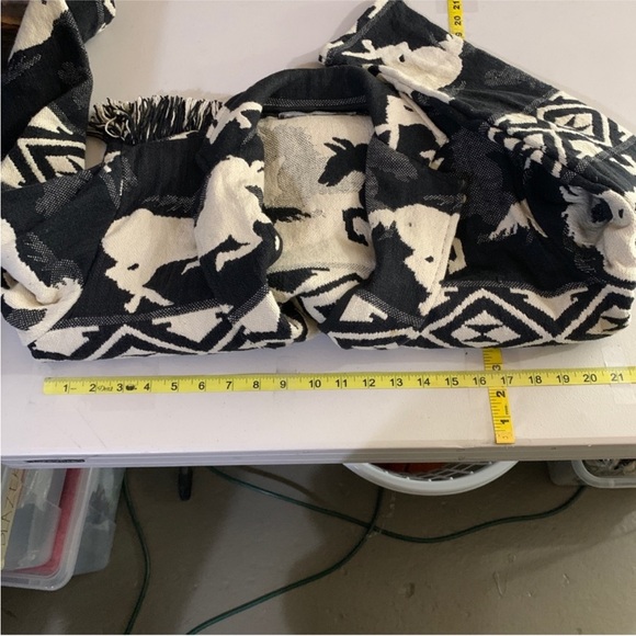 Equestrian Style Patterned Women's Jacket sz Large - Picture 8 of 8